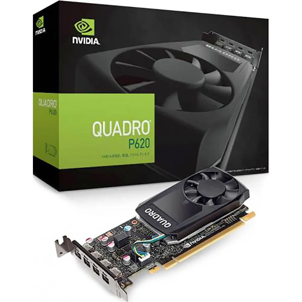 PNY Nvidia GeForce Quadro p620 video card 1455MHz 2048MB 4012MHz 128
