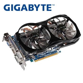 GIGABYTE Video Card Geforce GTX 660 2GB 192Bit GDDR5 Graphics Cards GPU Map Memory Original For NVIDIA GTX660 2GB PCI-E Cards 1