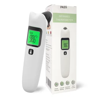 

LCD IR Touchless Forehead Thermometer for Fever, Digital Infrared Thermometer Meter with Fever Alarm термометр уличный