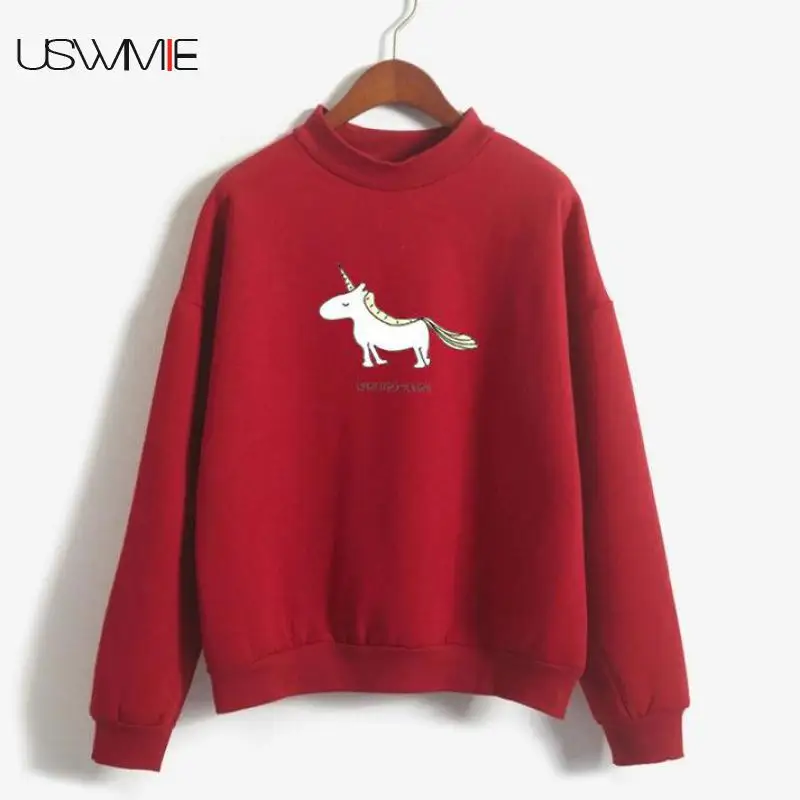 Hoodies Women Fashion Popular Long Sleeve Round Neck Solid Color Tops Kawaii Hoodie Plus Size Leisure Comfort Women Hoodies