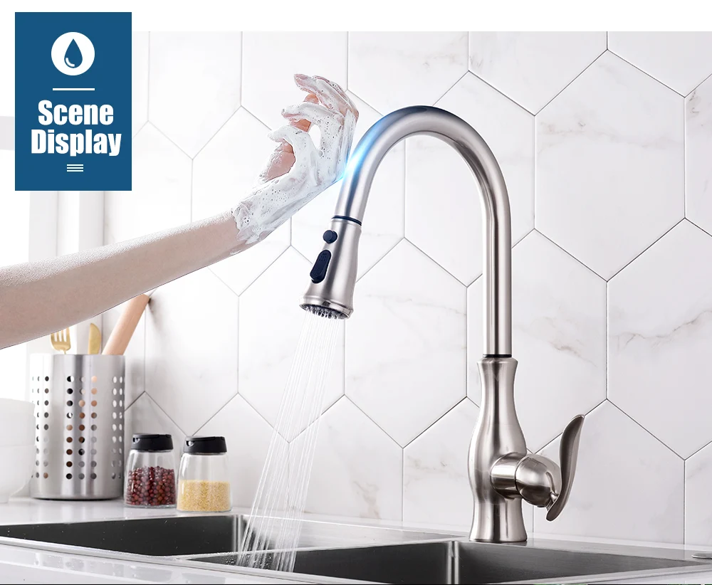 smart touch kitchen Faucets