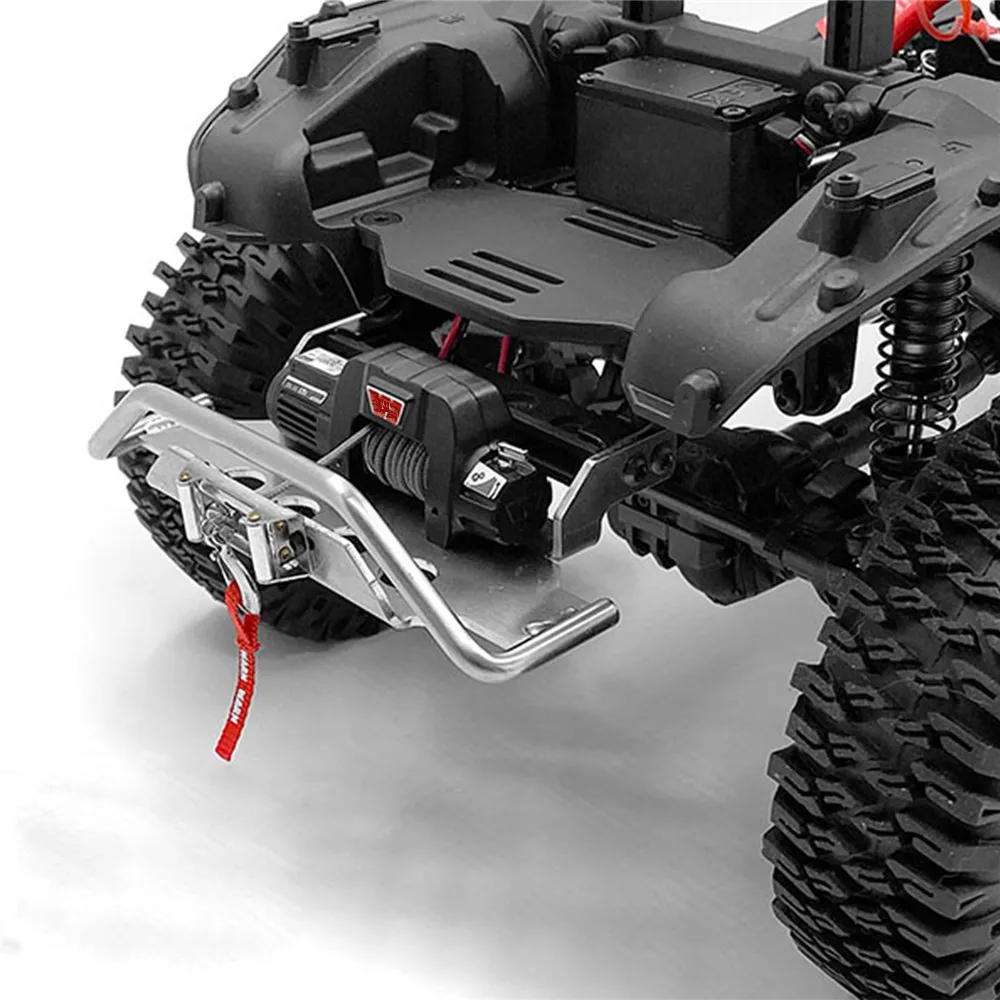 Передний бампер для радиоуправляемого автомобиля TRX4 TRX6 4x4 6X6 G63 G500 металлический