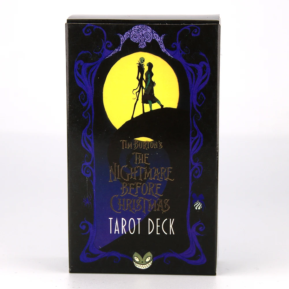 The Nightmare Before Christ mas Tarot Deck and Guidebook 78 Cards Deck and Card Game Board Game Divination Tell The Future Toy 2 The Nightmare Before Christ mas Tarot Deck and Guidebook 78 Cards Deck and Card Game Board Game Divination Tell The Future Toy 2
