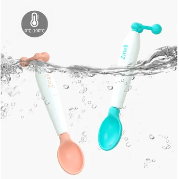 

Specialty Spoons Gravity Rotating Spoon Extra-Fine Dessert Spoons for Home, Kitchen or Restaurant Friendly Recycled Feeding Uten