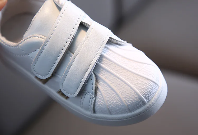Boys Sneakers For Kids Shoes Baby Casual PU Light Toddler Girls Running Shos Fashion Brand White Sport Children Shoes Breathable