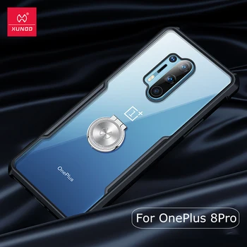 Перейти на Алиэкспресс и купить Для OnePlus 8 Pro чехол XUNDD подушка безопасности противоударный прозрачный ПК ТПУ бампер задняя крышка чехол для OnePlus 7T Pro One Plus 7 Pro