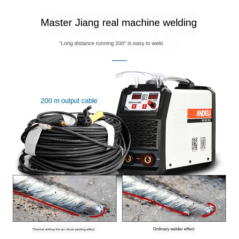 

Electric Welding Machine 250 220v380v Dual-Purpose Automatic Small Copper Double Electric Pressure Welding Machine for 315 kit