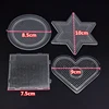 4pcs/set 2.6mm Mini Hama Beads Pegboard Template Board Educational DIY Making Material Board Perer/Fuse Beads 5