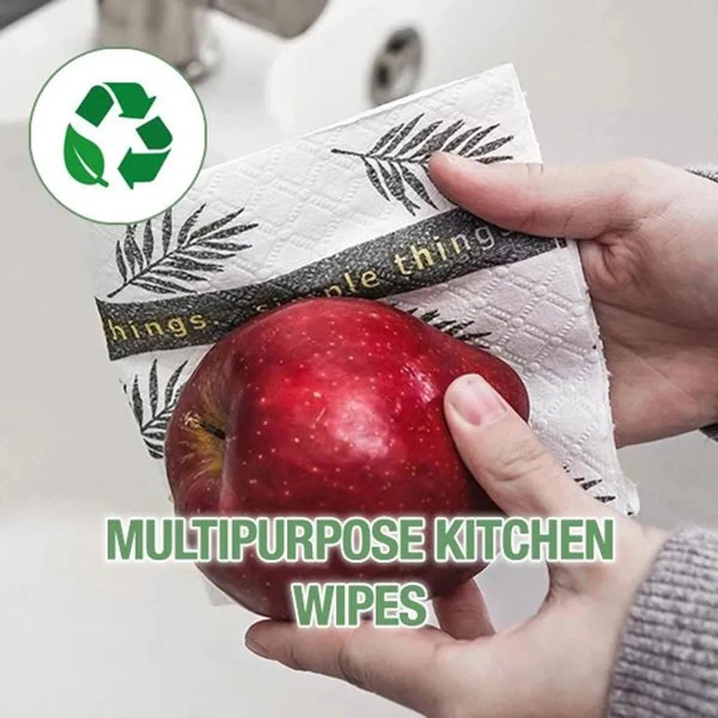 Продукт биоразлагаемые моющиеся чистящие салфетки кухонные мягкие ленивые чистящие тряпки 30 шт. Прямая аксессуары для дома