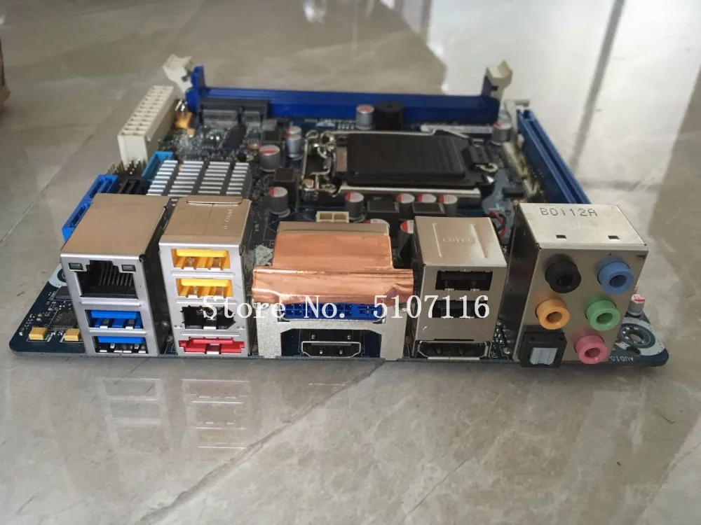 Высококачественная настольная материнская плата для DH77DF DDR3 memory 1155 интерфейс H77 твердотельная мини-плата с HDMI DVI