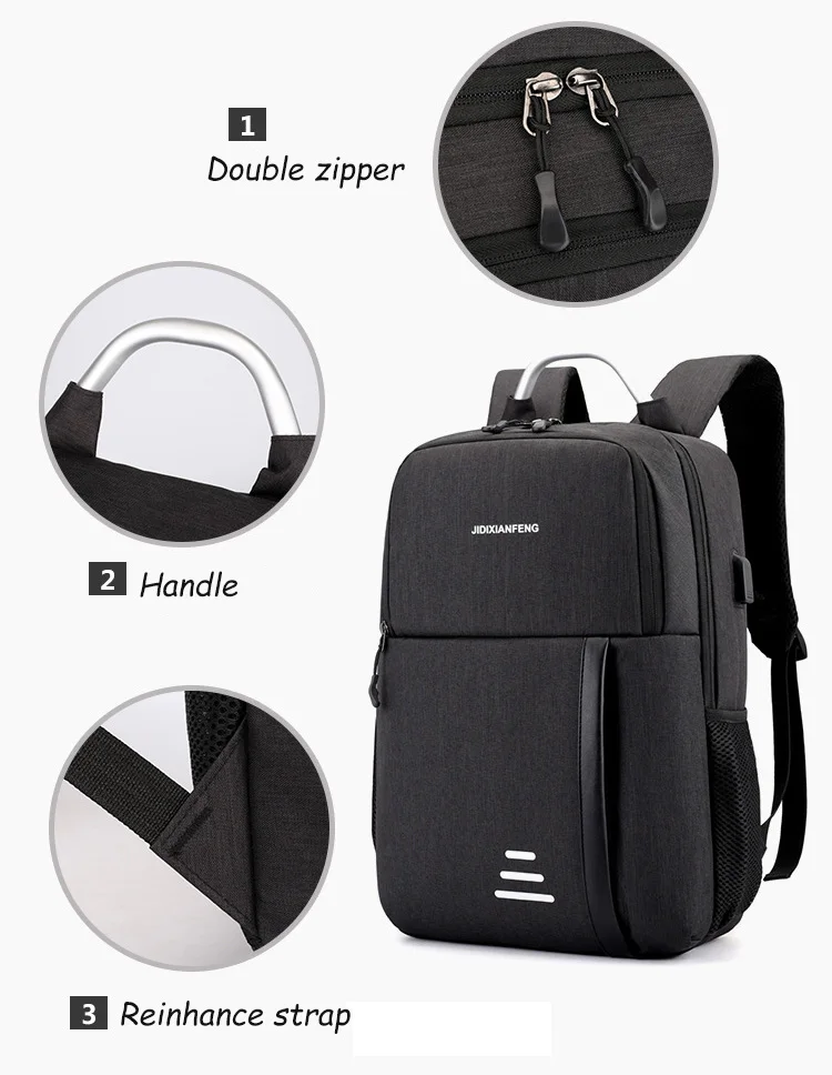 Luxury Nylon Backpack  for MenWomen Business Travel Laptop Backpack Waterproof anti-theft bagpack Large Casual School backpacks (6)