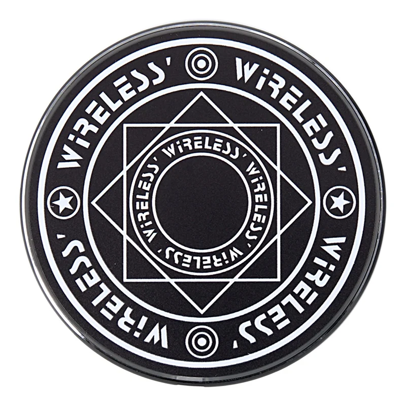 ABKK-Illuminate Fast Wireless Charger Magic Array Charger Qi Wireless Charging Pad Magic Circle Charge For Iphone Xr Not