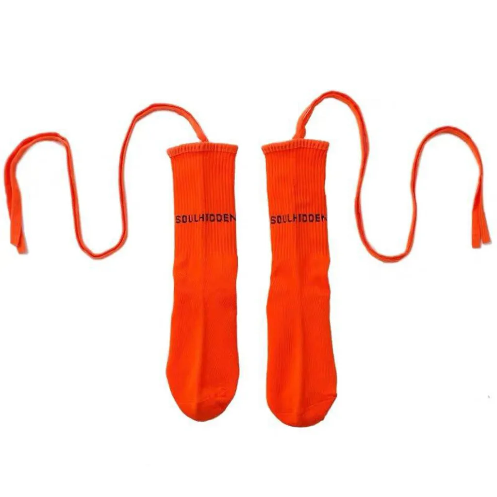 Флуоресцентные носки в полоску, бренд tide Светоотражающие поперечные, трубчатые носки, мужские и женские, модные индивидуальные Носки 03