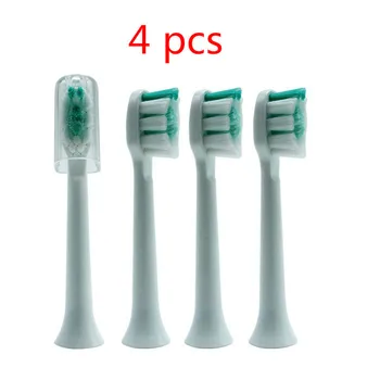 

4 pcs Replacement Toothbrush Heads for Philips Sonicare HX6013/66 HX6530 HX9340 HX6930 HX6950 HX6710 HX9140