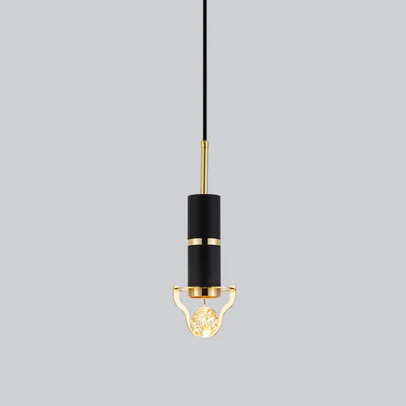 

Скандинавская светодиодсветодиодный Хрустальная Подвесная лампа, креативный прикроватный светильник для комнаты в отеле, роскошный фон для гостиной, настенный светильник для ресторана, бара