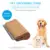 Pet Hair Removal Comb Solid Wood Handle Stainless Steel Edge Dog Grooming Comb Hair Deshedding Comb Brush For Cat Dog