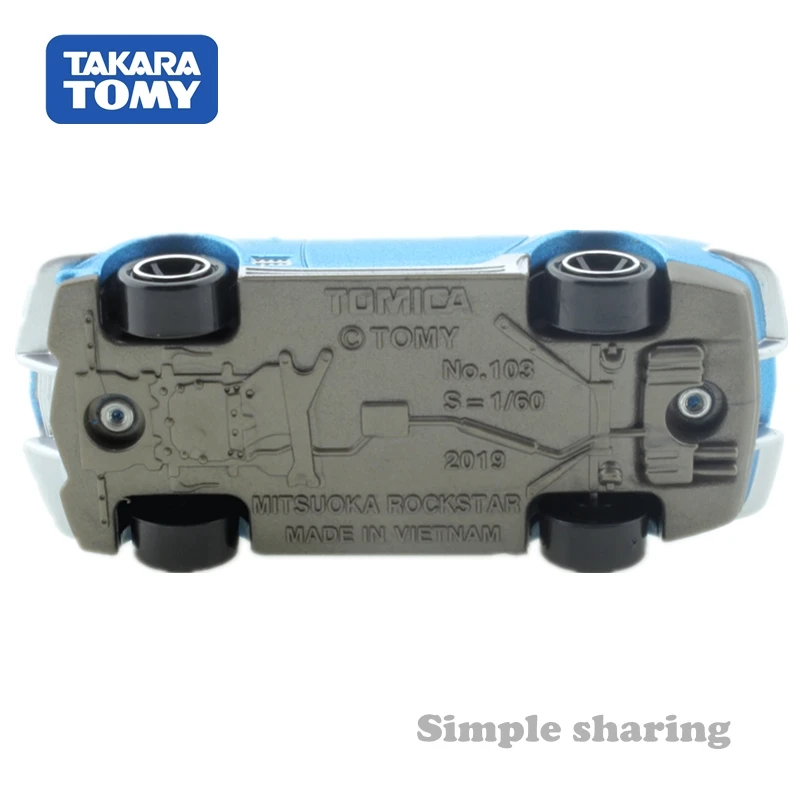 Takara Tomy Tomica № 103 Mitsuoka рок-звезды игрушечная спортивная машина 1: 60 Миниатюрная модель, полученная литьём под давлением Комплект с забавным магическим детские игрушки для детей