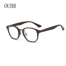 OUBR простые очки оправа мужские анти-Blu-ray брендовые дизайнерские очки женские легкие удобные компьютерные оптические очки оправа