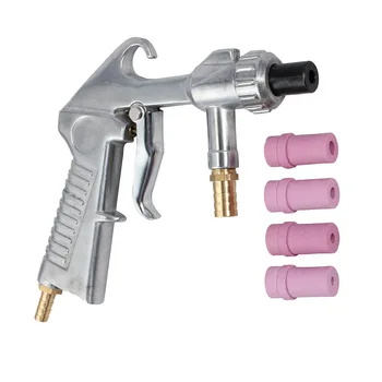

1 Set Sandblasting Gun Sandblaster Feed Blast Gun Air Siphon Sand Blasting Abrasive Tool Ceramic Nozzles Tips Kit Sprayer