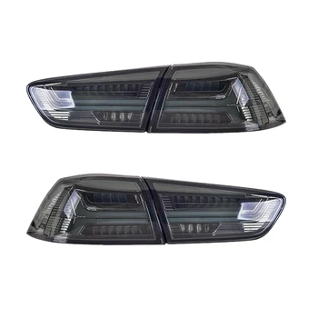 

LED Rear Lights Assembly for Mitsubishi LANCER 08-17 Blackened LED Tail Lamps