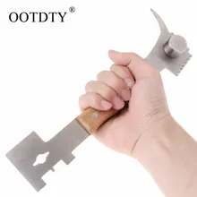OOTDTY пчелиный инструмент Многофункциональный пусковой скребок пчелиный нож для пчеловодства деревянный нержавеющий отрезок стали нож пасечный
