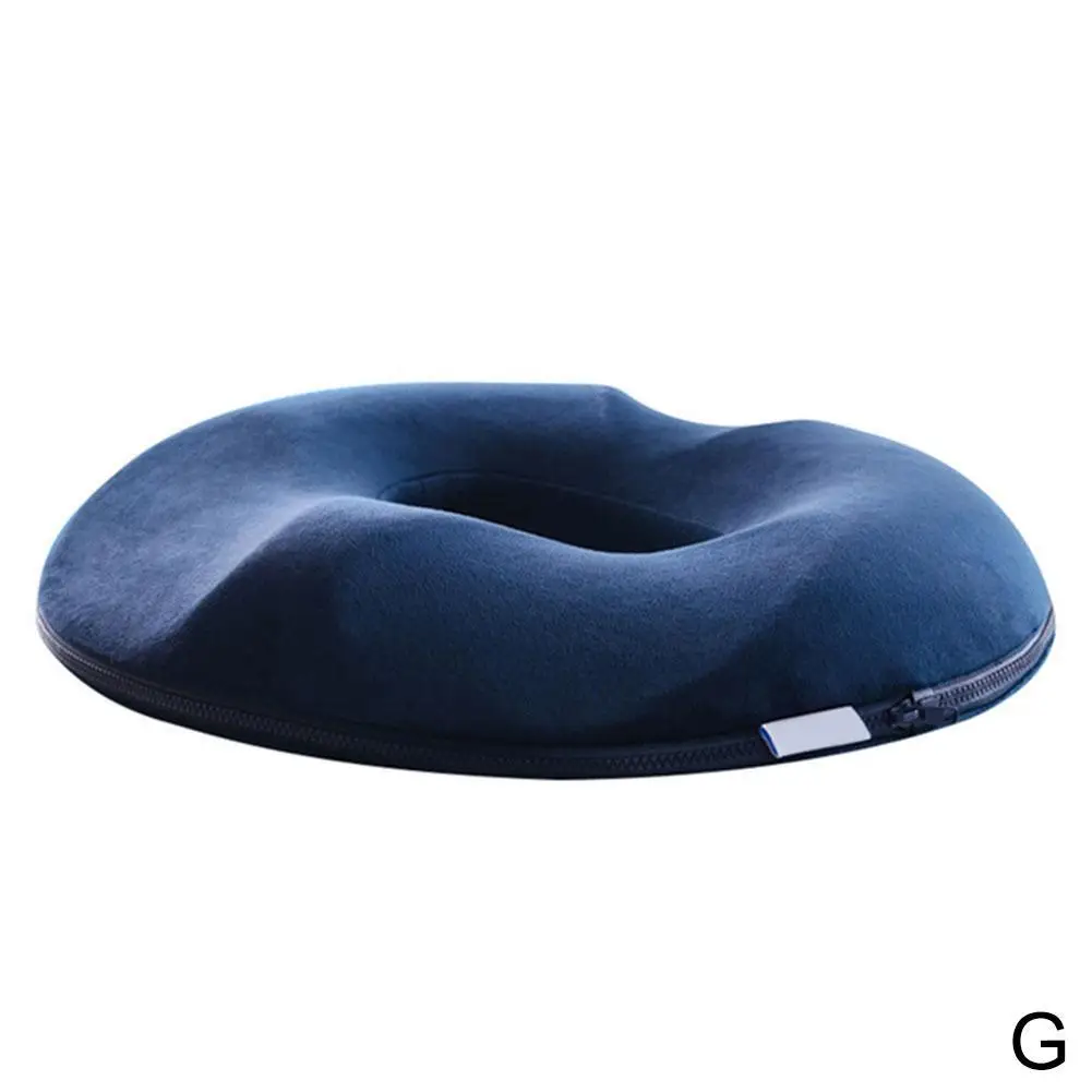 1PCS Donut Pillow Hemorrhoid Seat Cushion Tailbone Coccyx Orthopedic Medical Seat Prostate Chair for Memory Foam