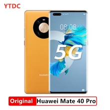Original Huawei Mate 40 Pro 5G Smart Phone 8GB RAM 256GB 512GB ROM 4400mAh 6.76'' OLED Screen IP68 NFC Cell Phone
