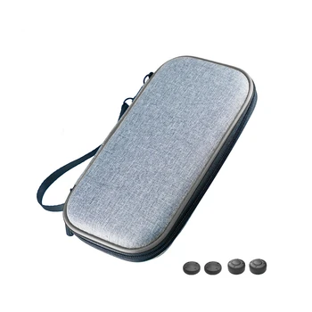 

NintendoSwitch Protective Carrying Bag with 4pcs Thumb Caps for Nintendo Switch Lite Console EVA Storage Travel Bag Hard Case