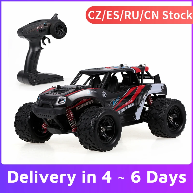 HS18312 1/18 4WD 36 км/ч высокоскоростной Радиоуправляемый автомобиль 2 4 ГГц внедорожная