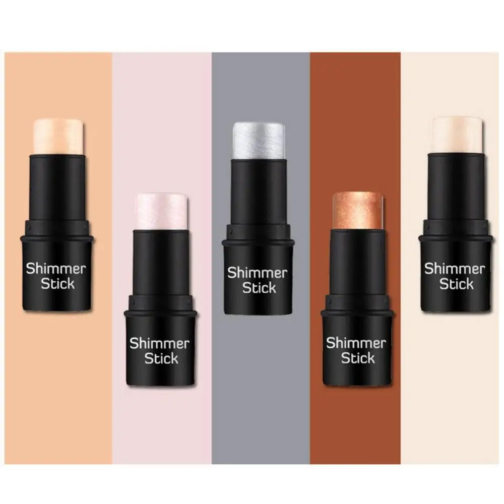 Highlight Stick High Light Brightening Conceale 24Hours Not Fade Oil-control Local Nose Shadow Powder Silkworm Pen 5 Colors | Бронзеры и