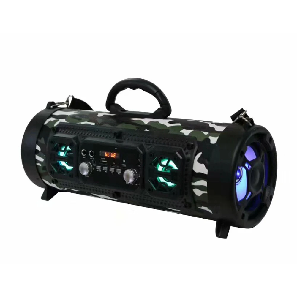 M17 портативные беспроводные BT колонки шок бас открытый кемпинг колонки HiFi стерео колонки ручной Soundbox встроенный fm-радио