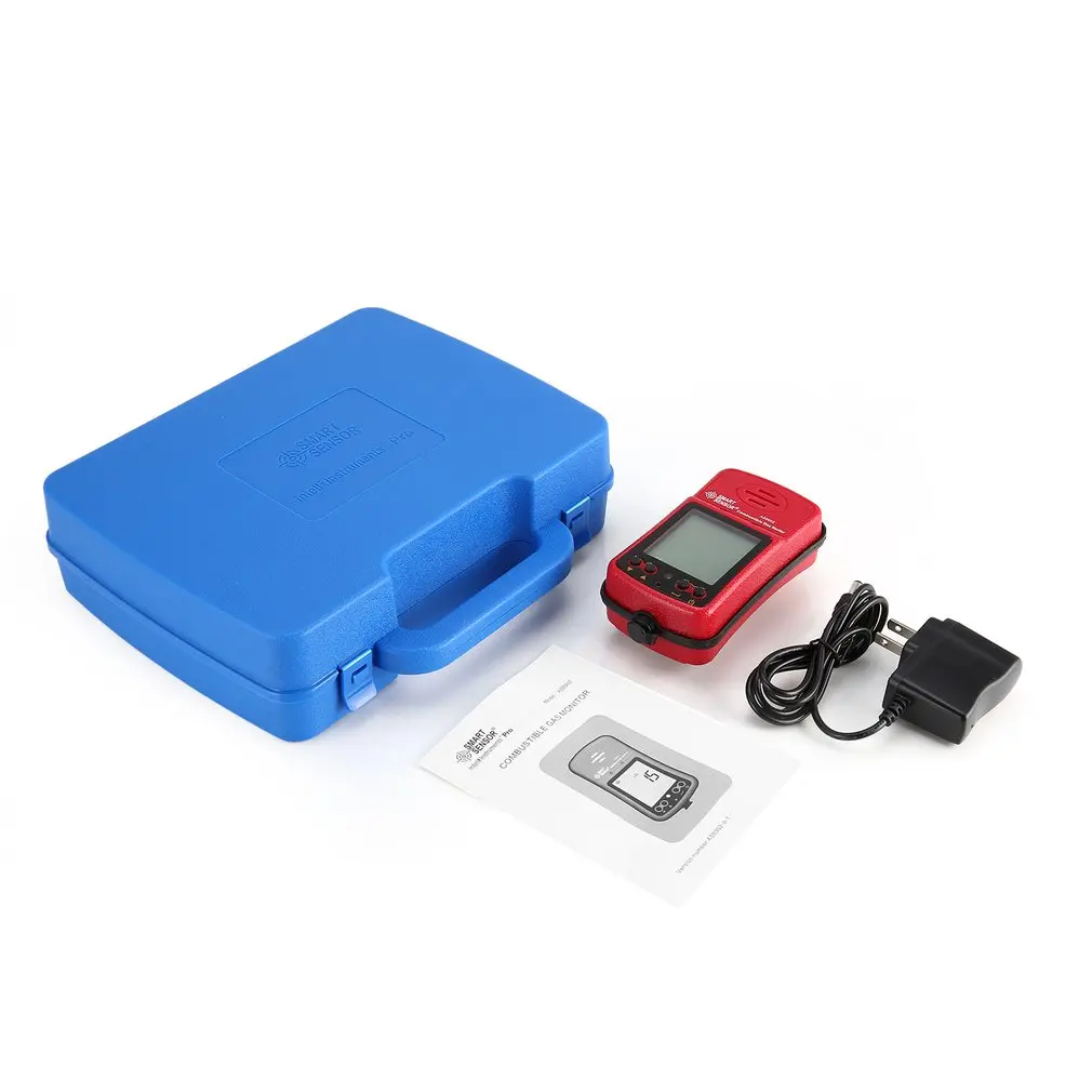 

Smart Senor AS8902 Combustible gas monitor Natural Gas Coal Gas Methane Toxic Gas detector Air Quality Monitor
