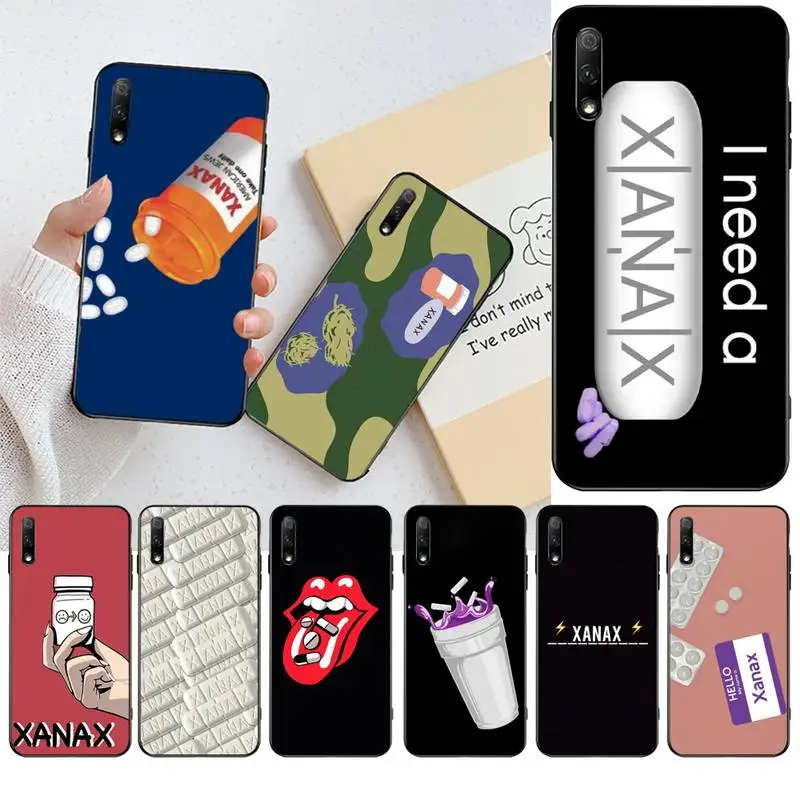 Постер HPCHCJHM XANAX фото на заказ мягкий чехол для телефона Huawei Honor 20 10 9 8 8x 8c 9x 7c 7a Lite view