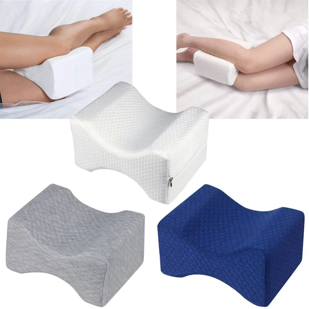 Мягкая подушка для ног Memory Foam на колене сна Sciatica спины бедра облегчения боли при