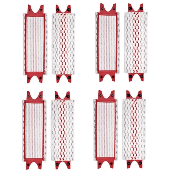

Microfibre Floor Mop Pads Replacement for Vileda UltraMax Mop Refill Replacement Set Spray Mop Head Flat Mop Cloth, 8PCS