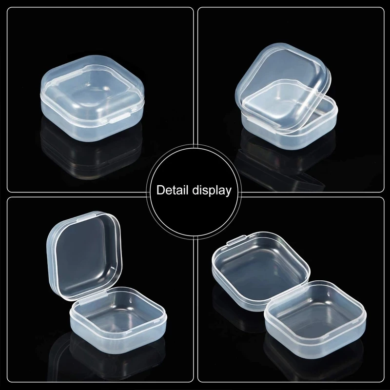 15Pcs Transparent Plastic Bead Storage Container Bead Organizer for Beading  Handicrafts Jewelry Necklace Small Items Box - AliExpress