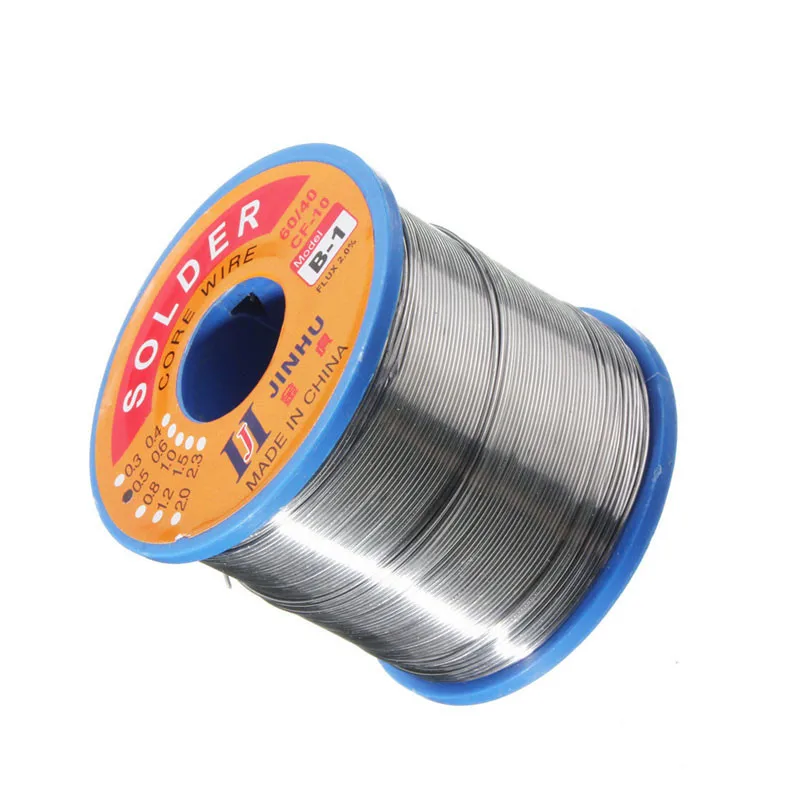 JimBon 400g 0,5 мм 60/40 олова свинцовая линия канифольное ядро поток паяльная сварочная стальная проволока в катушке для пайки Инструменты