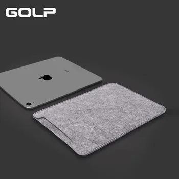 

GOLP Felt Tablet Sleeve Case for iPad 9.7 2018 Full Protection Tablet Pouch bag for ipad 9.7 2017 cover