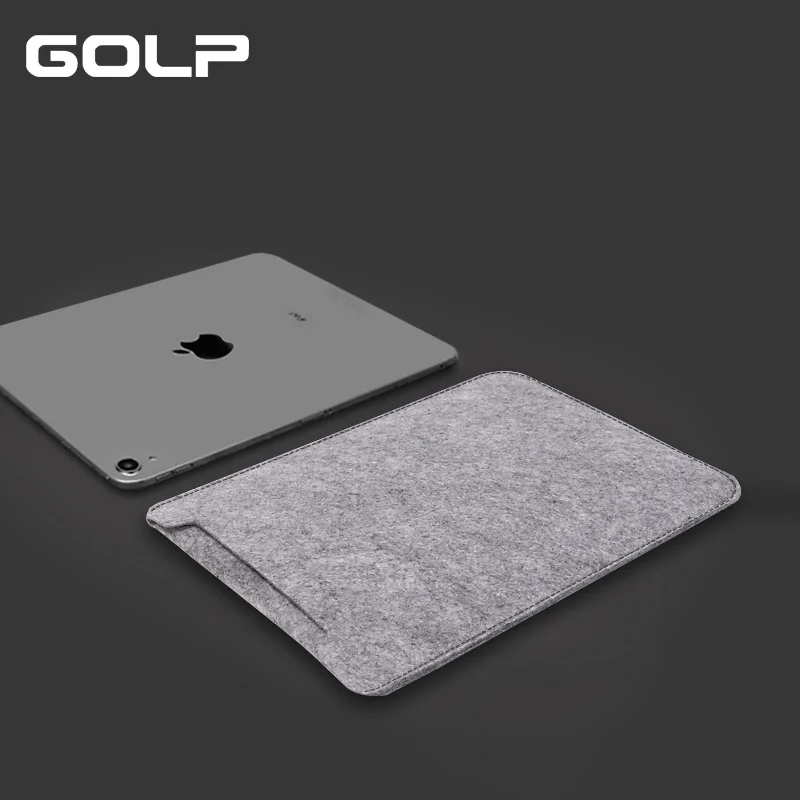 

GOLP Full Protective Sleeve Bag Case for iPad Air 2 Bag, Universal Felt Sleeve Tablet Pouch bag for ipad Air 1 case