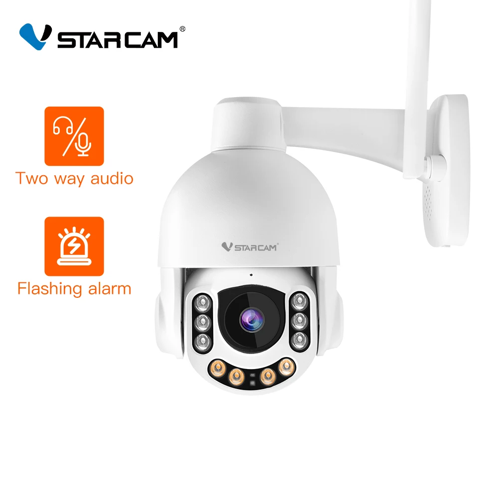Vstarcam CS65 3MP 1296P Wireless PTZ IP Camera 5X Digital Zoom Outdoor Water-proof Speed Dome | Безопасность и защита
