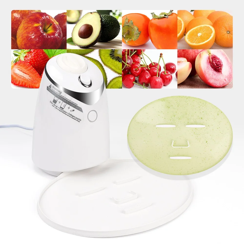 On Sale Face-Mask-Machine Fruit Facial-Spa Collagen Beauty Automatic DIY Natural oRKBAxNJb