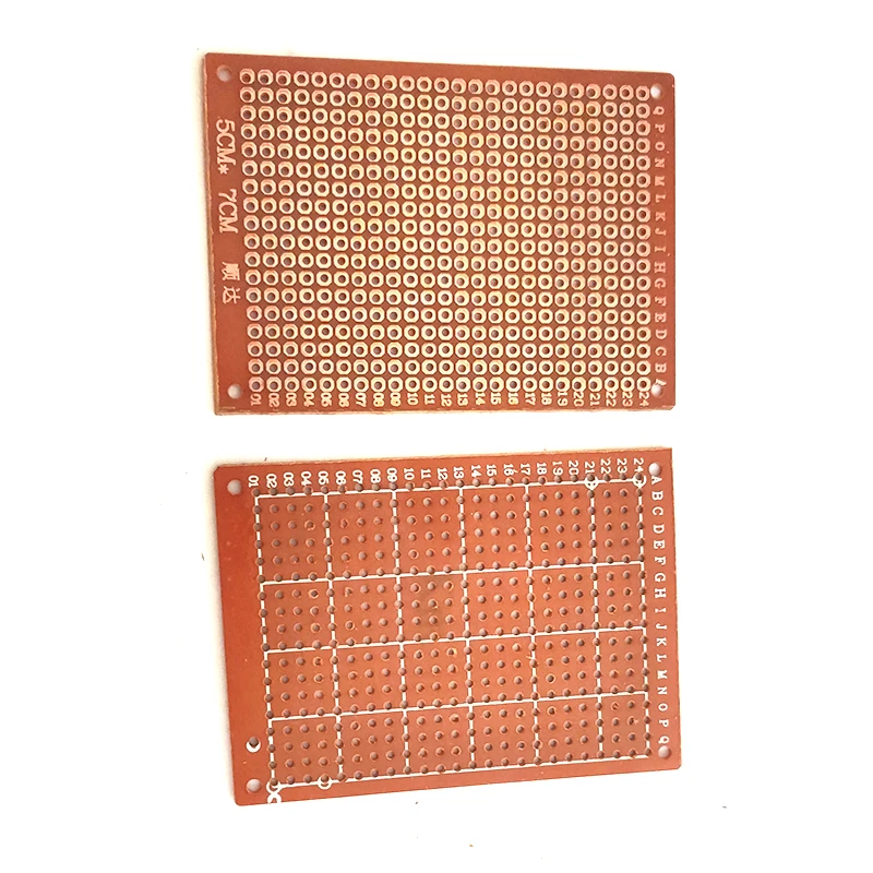 10 шт./лот DIY Прототип бумаги PCB Универсальная Тестовая плата экспериментальная