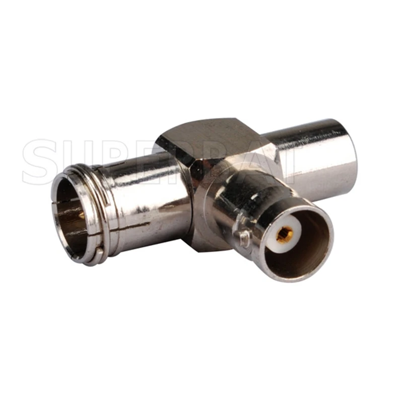 BNC Female to F Male TV Adapter RF Coaxial Connector