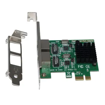 

Pci-E Dual Port Gigabit Lan Pci-E Desktop Gigabit Lan Dual Port Wired Network Card Rtl8111G Server Su-8102-T2