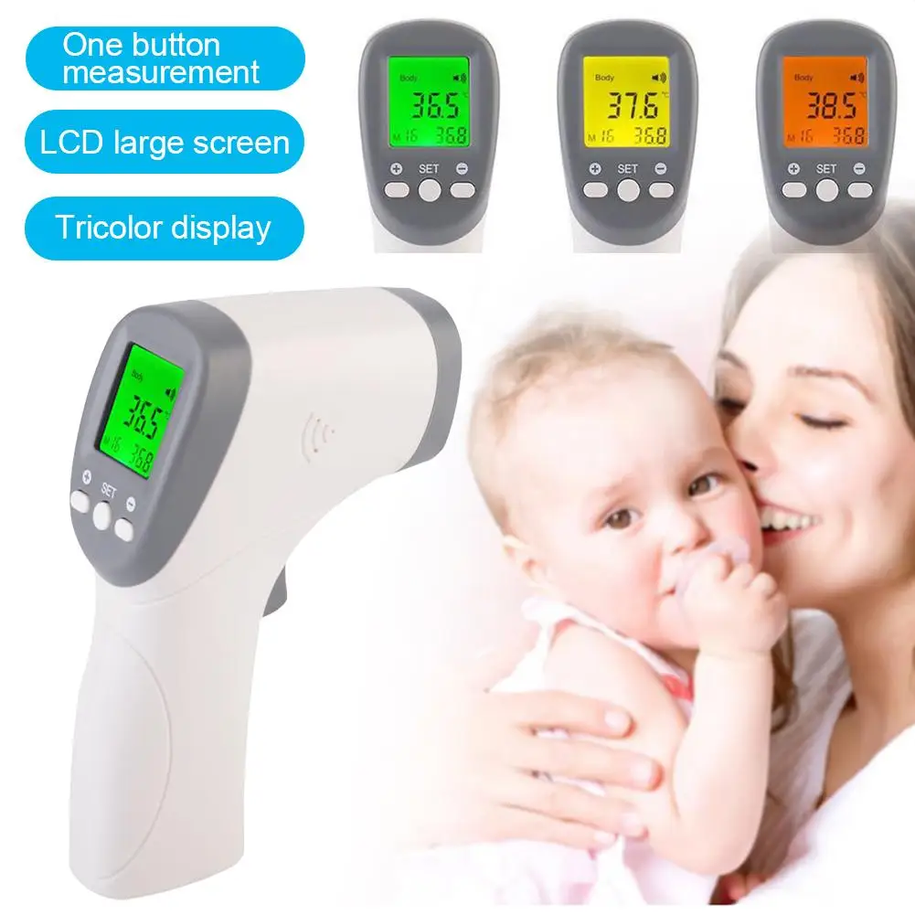 

Handheld LCD Digital Non Contact Infrared Forehead Thermometer Temperature Meter hot sales