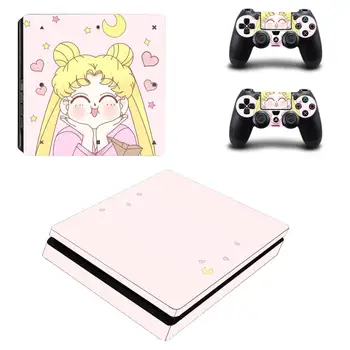 

Anime Sailor Moon PS4 Slim Skin Sticker Decal Vinyl for Playstation 4 Console and Controllers PS4 Slim Skin Sticker