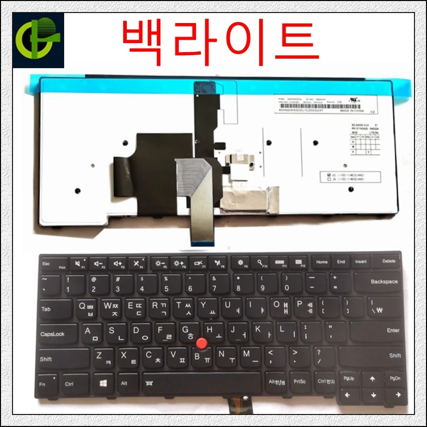 Клавиатура с подсветкой в Корейском стиле для lenovo ThinkPad L440 L450 L460 L470 T431S T440 T440P T440S T450