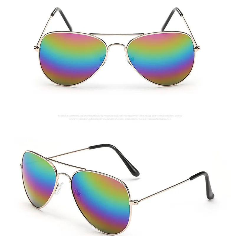RBROVO, зеркальные солнцезащитные очки для вождения, для женщин/мужчин, фирменный дизайн, роскошные солнцезащитные очки, Ретро стиль, для вождения, уличные, UV400 - Цвет линз: C13 Gold Colorful