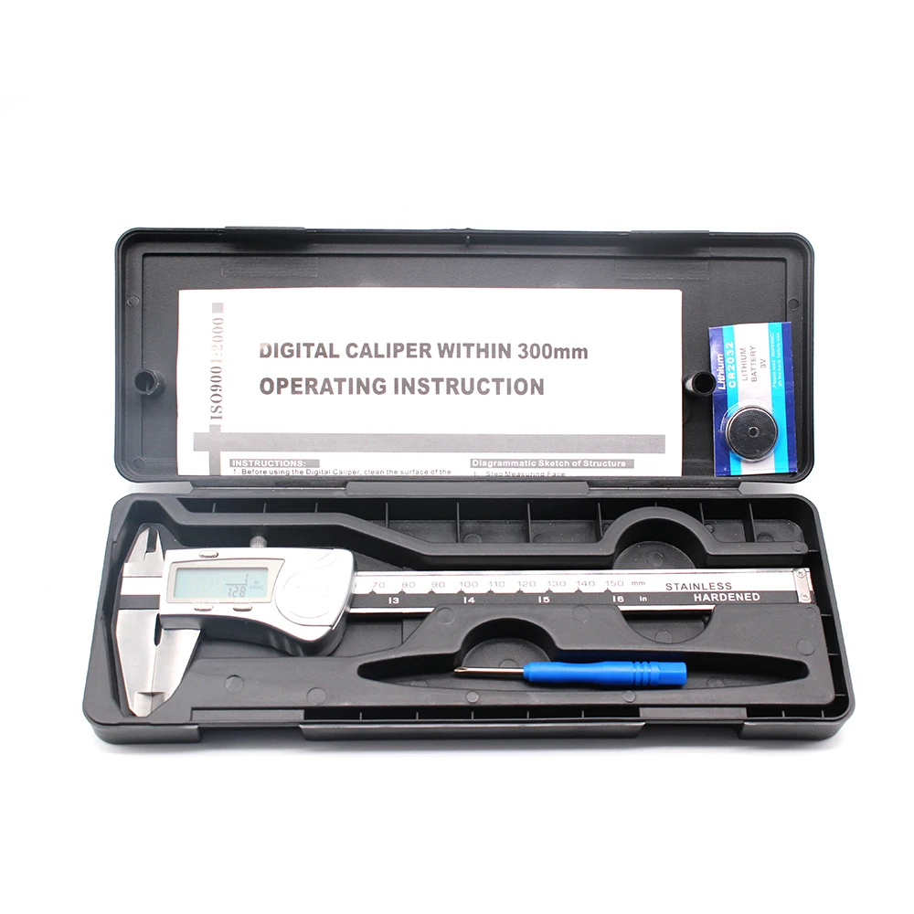 

Digital Caliper 0-150mm High Precision Measuring Tool Stainless Steel measuring instrument Vernier Calipers