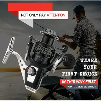 

New 14+1BB Axis Oxidized All-metal Wire Cup Spinning Wheel Reel 4.7/5.1/5.5:1 Fishing Reel Fishing Equipment Hollow Design